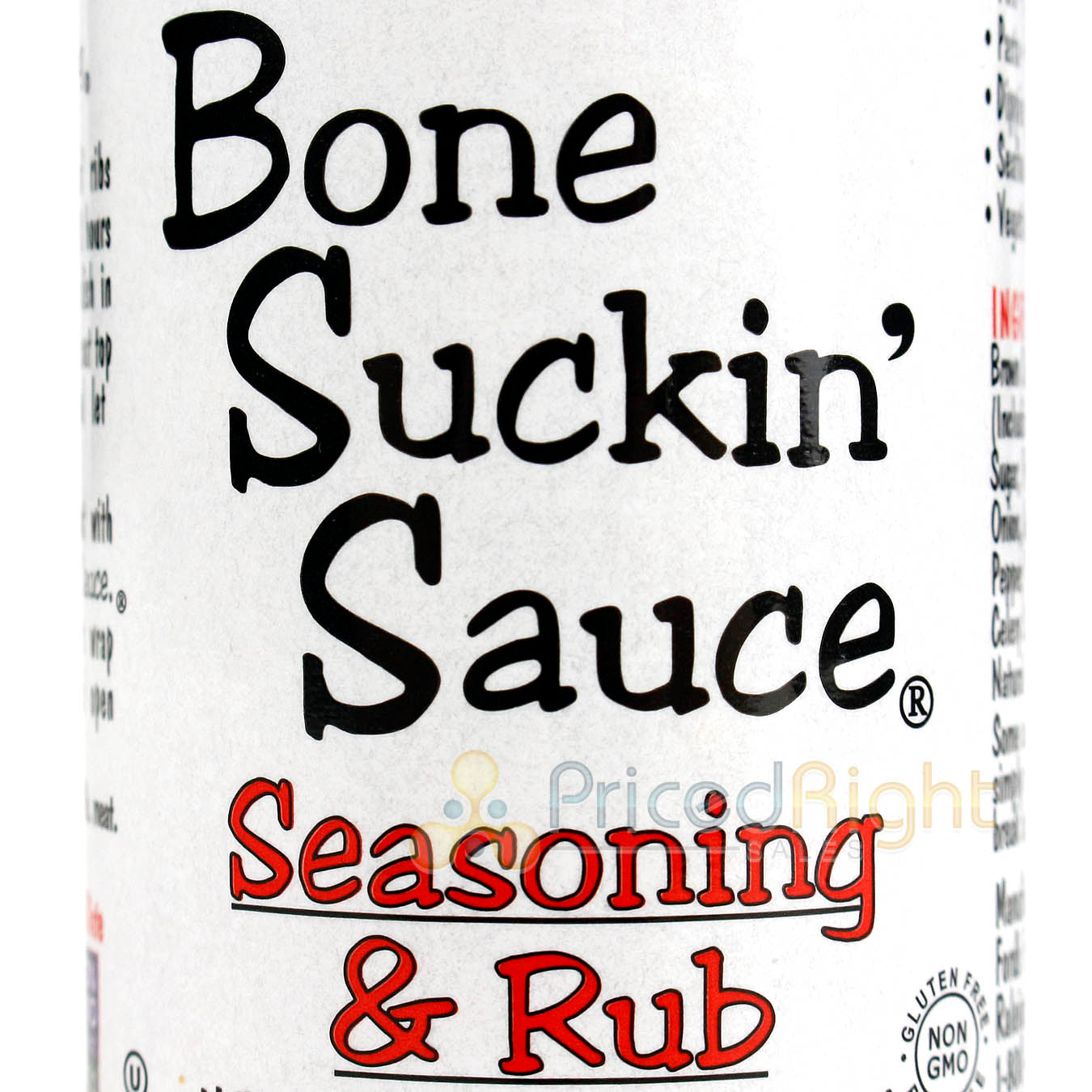 Bone Suckin' Sauce Seasoning and Rub Chicken & Steak Dry Rubs Gluten & Fat Free