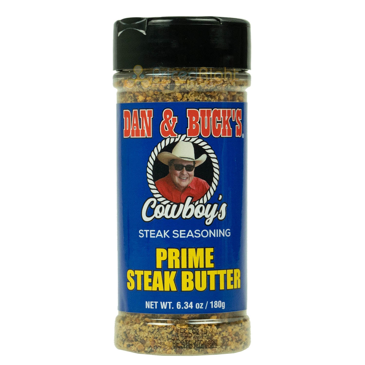 Dan & Buck's Prime Steak Butter Seasoning Dry Rub Beef W/ Garlic & Herbs 6 oz