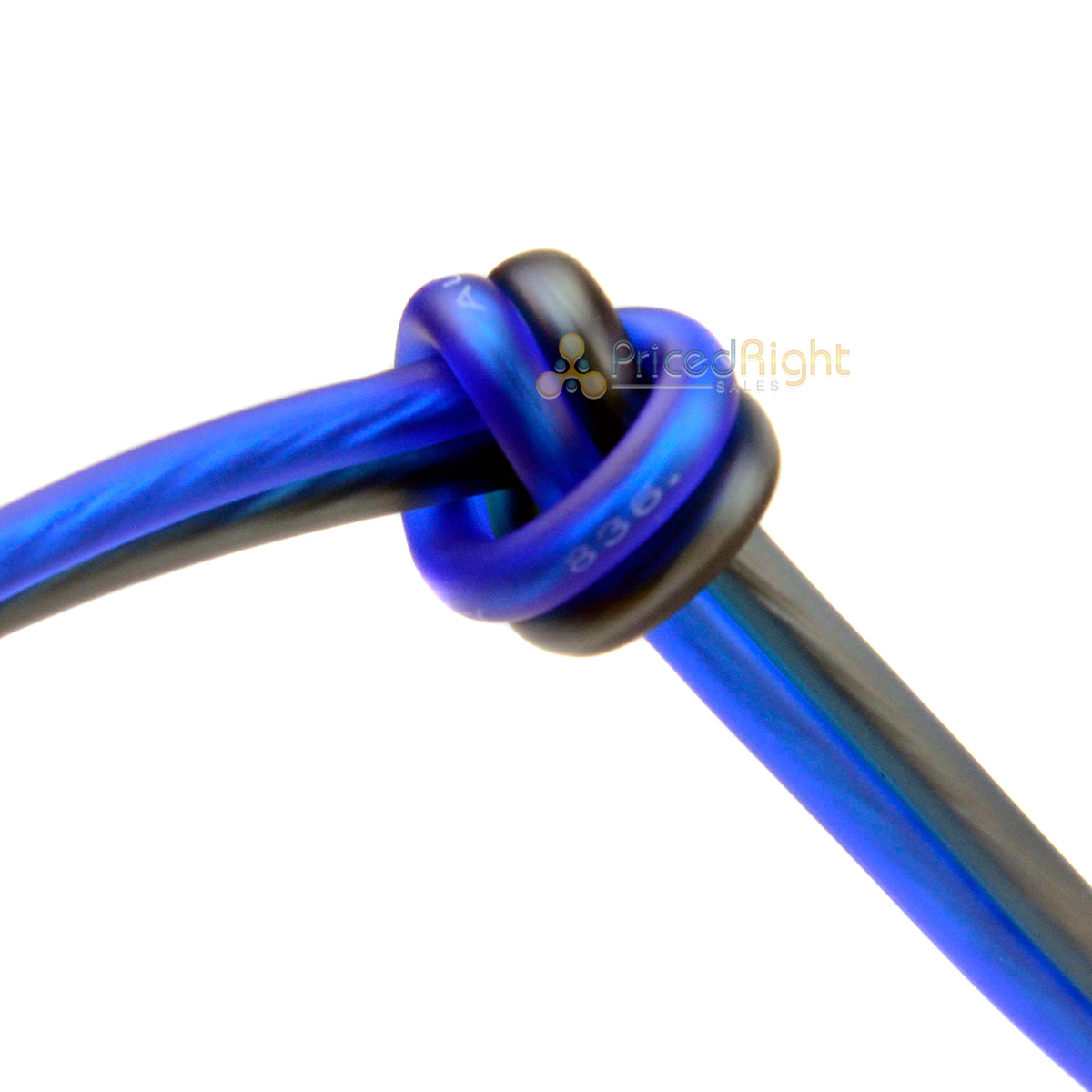 10 Feet 14 Gauge Blue Black Speaker Wire Cable Car Home Audio Flexible Audiopipe