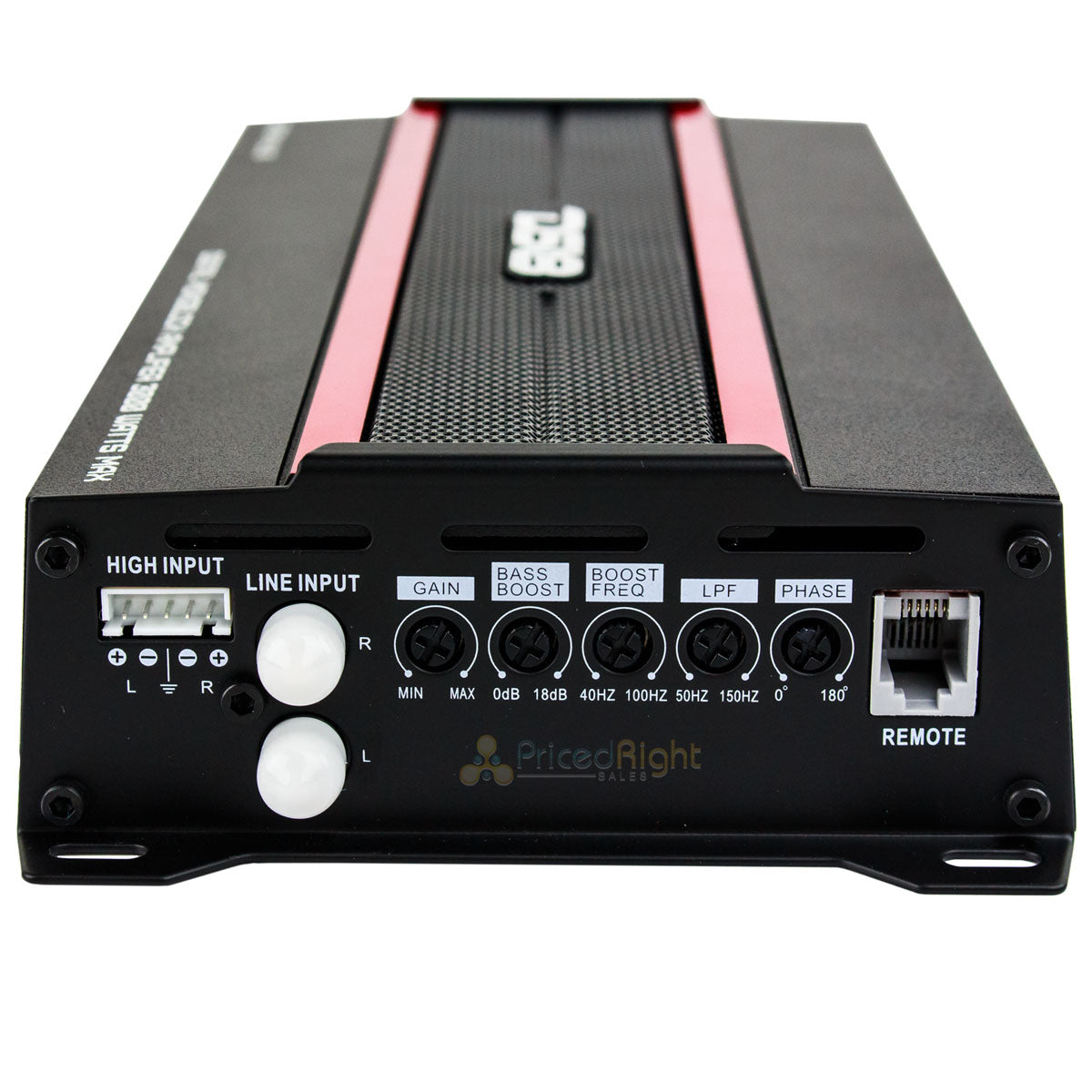 DS18 Monoblock Amplifier 3000 Watt Max Power Amp Candy-XXL1B Amp Car Class D