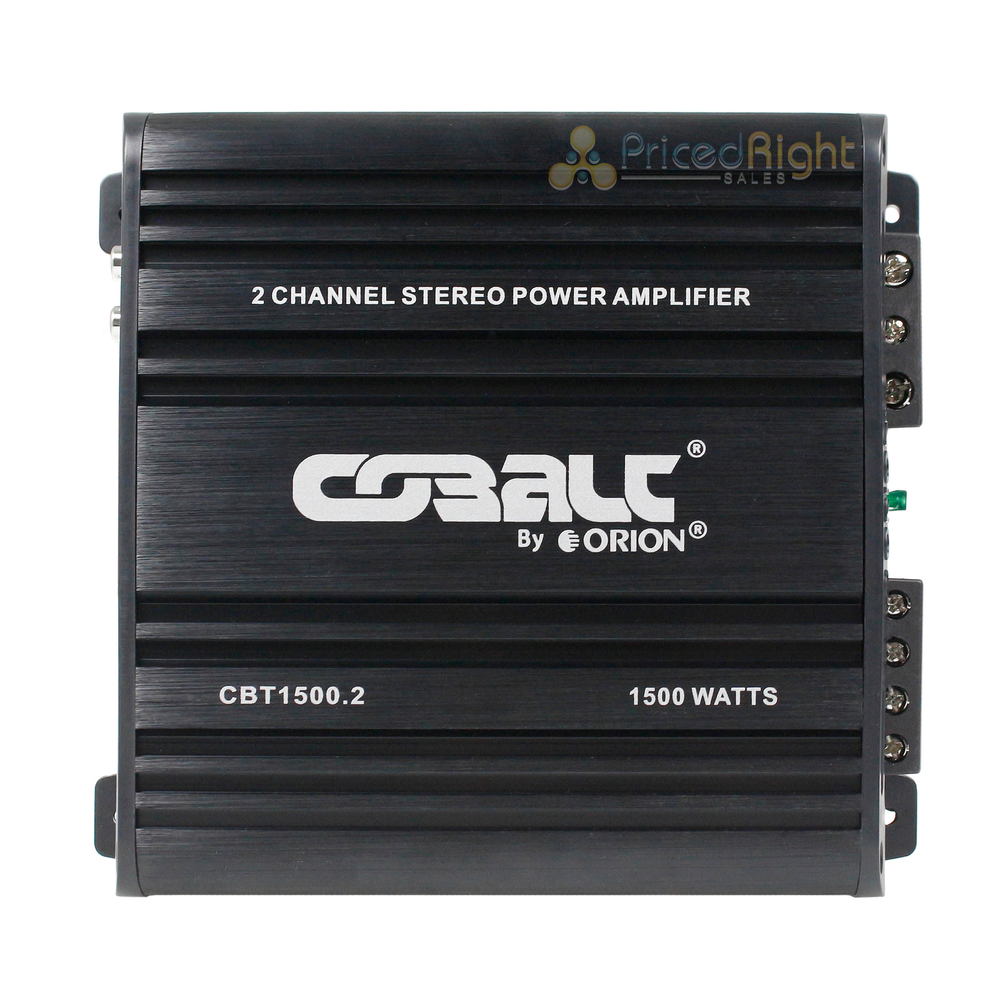 Orion Cobalt 2 Channel Amplifier Class AB 1500 Watts Max Power 2 Ohm CBT1500.2