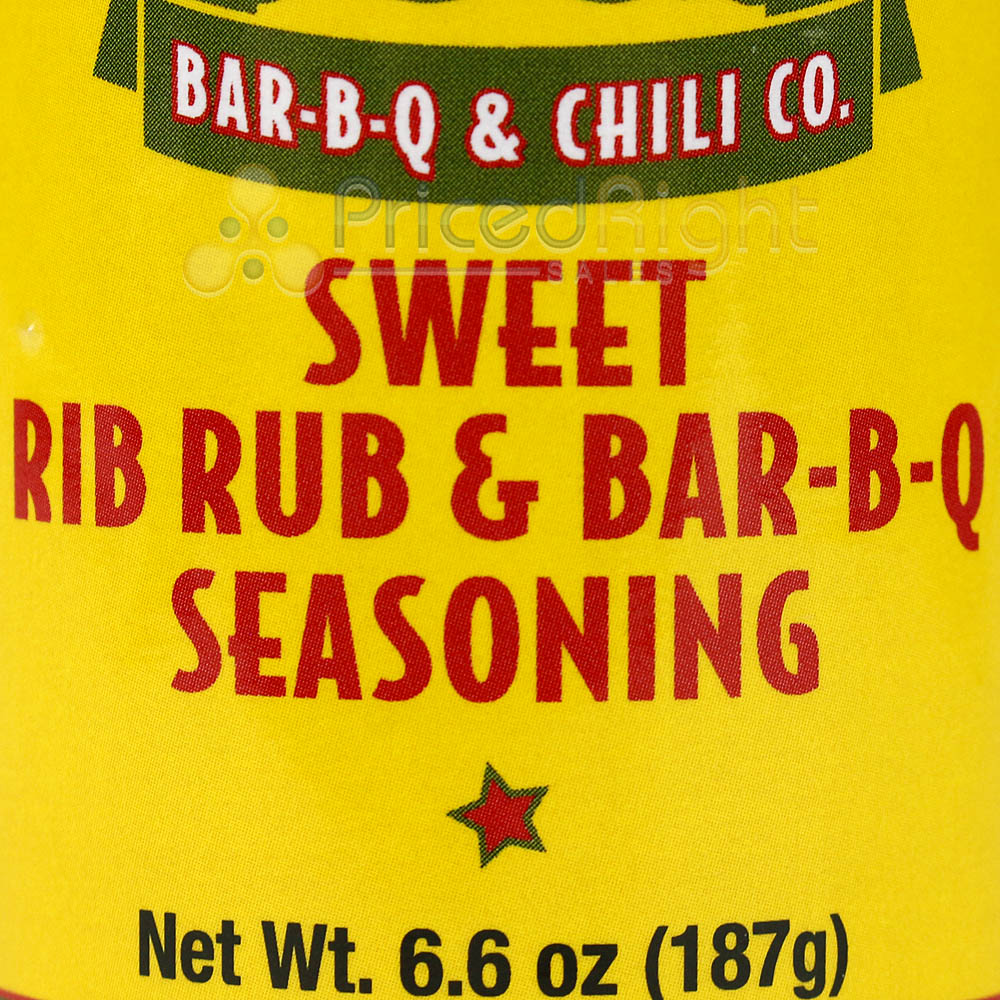 Cimarron Docs BBQ Sweet Rib Rub & Bar-B-Q Seasoning 6.6 Oz Award Winning Blend