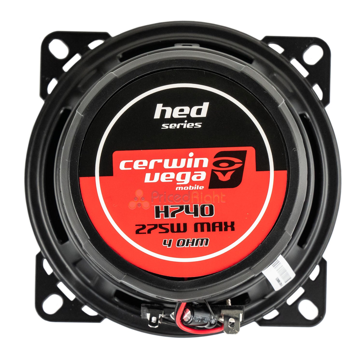 Cerwin Vega 4" 2 Way Coaxial Speakers Car Stereo Speakers HED Series 40W RMS