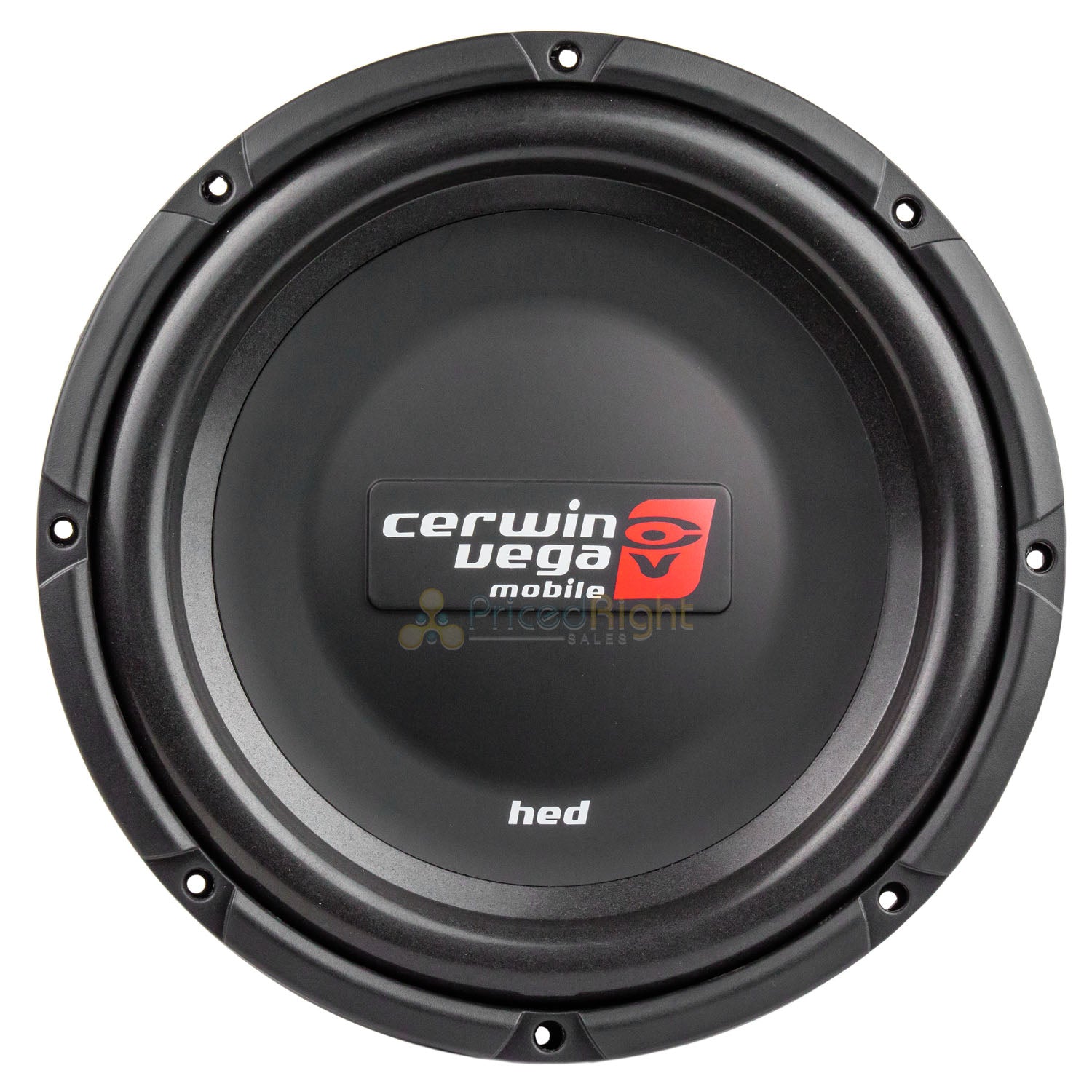 2 Dual 12" Shallow Subwoofer 4 Ohm 1200W Max Power HED Series Cerwin Vega HS124D