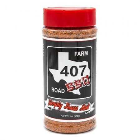 Sucklebusters Simply Texas 407 BBQ Seasoning Rub 13 Oz Bottle CP40/005