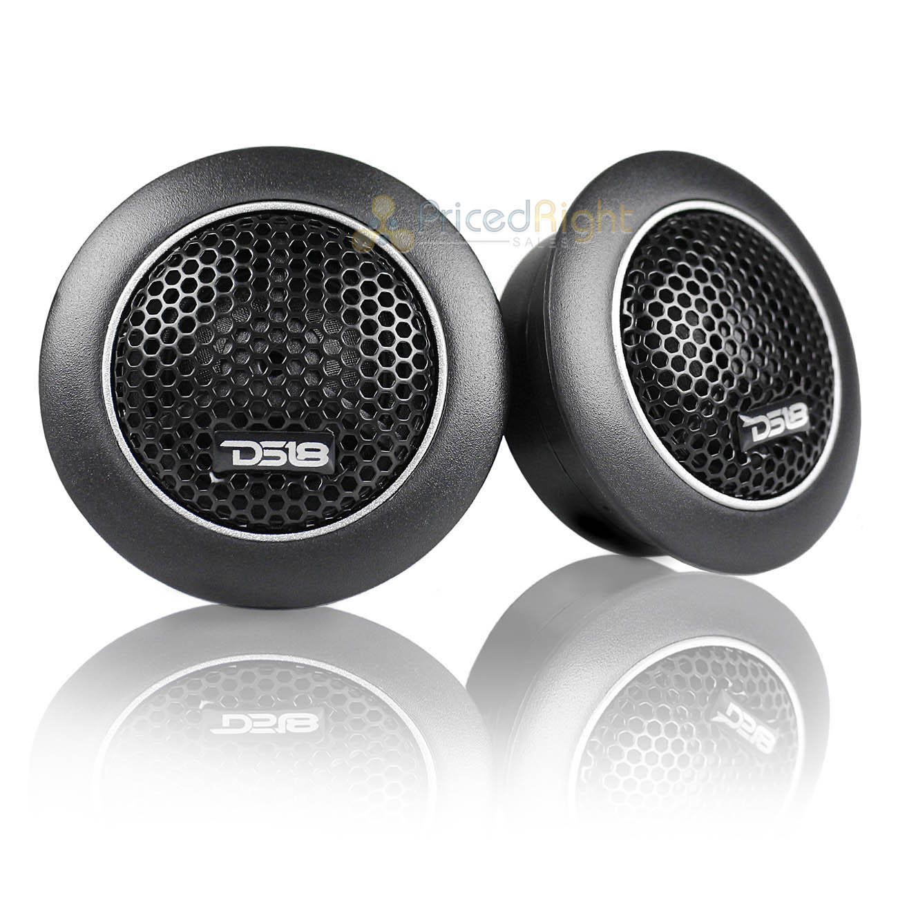DS18 CXT 1.92" Silk Dome Tweeter Pair With 1" Voice Coil 120 Watts 4 Ohms CXT