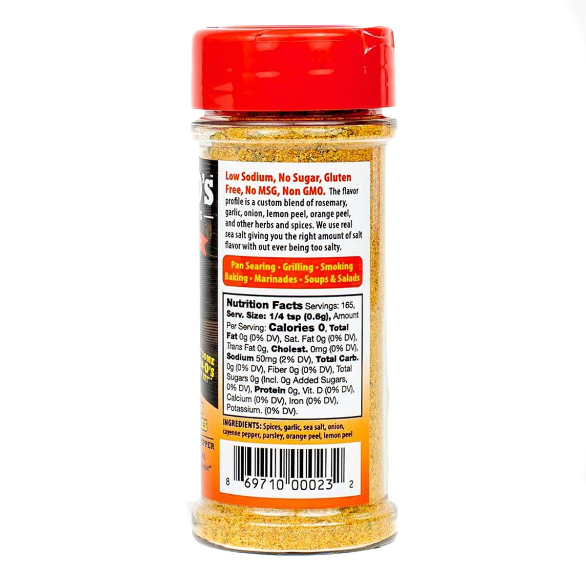 Dan-O's Spicy Original Low Sodium Seasoning 3.5 Oz Bottle Gluten Free –  Pricedrightsales
