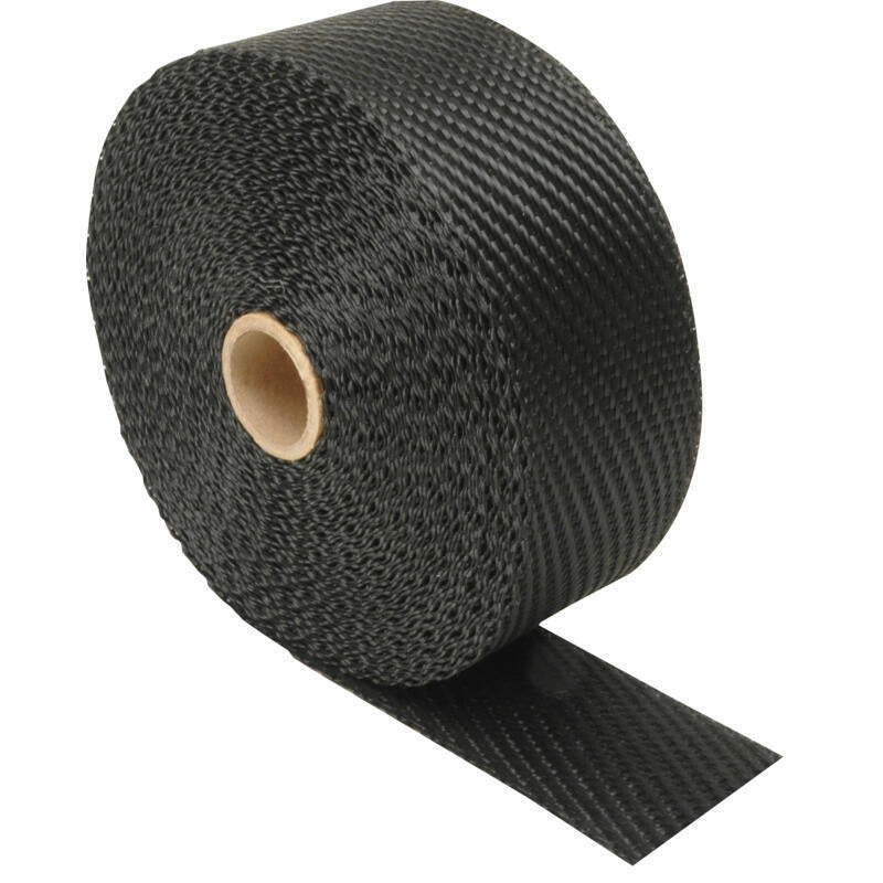 DEI Black Titanium Underhood Exhaust Wrap 2 in x 50 ft Roll Carbon Fiber 010003