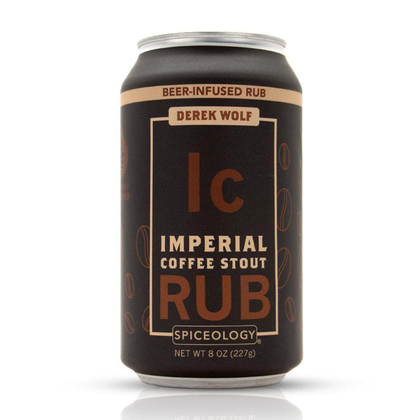 Spiceology Beer Can Imperial Coffee Stout Rub 8 Oz Derek Wolf Beer Infused
