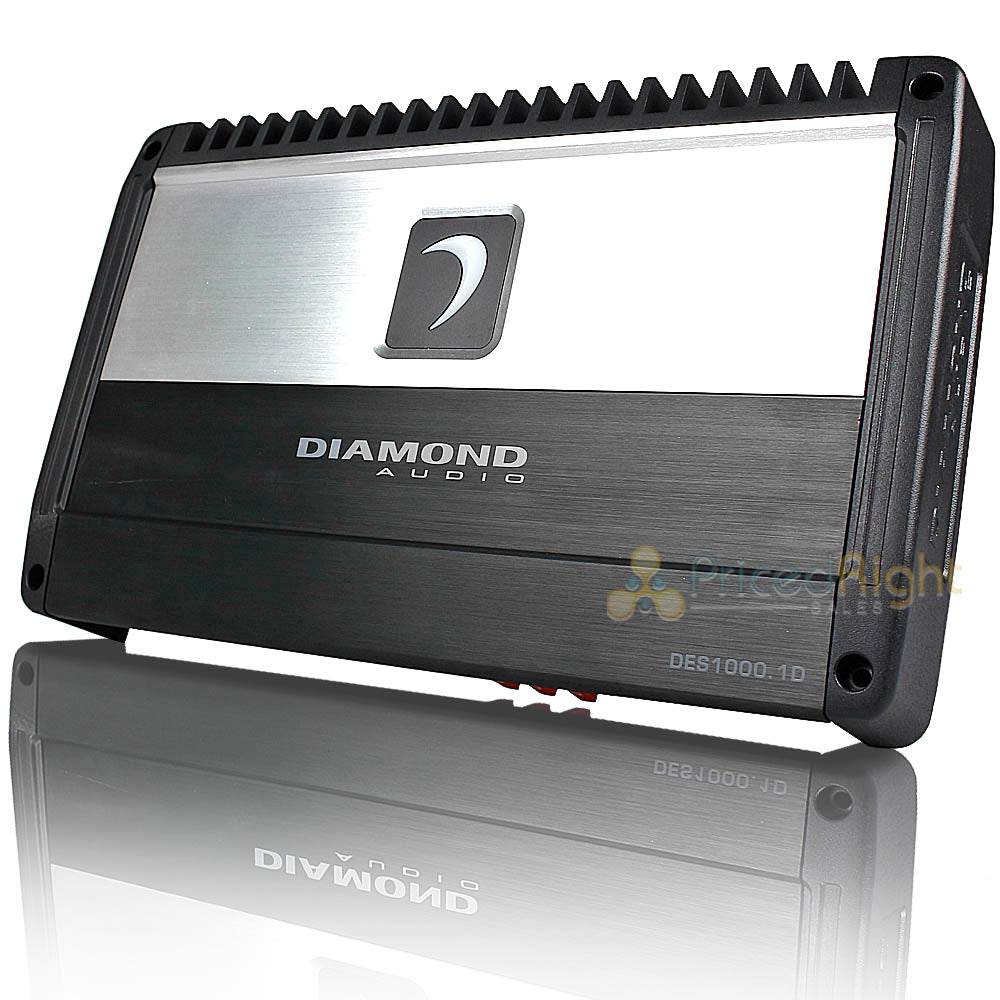 Diamond Audio 1 Channel Full Range Amplifier Class D 1000 Watts Max DES1000.1D