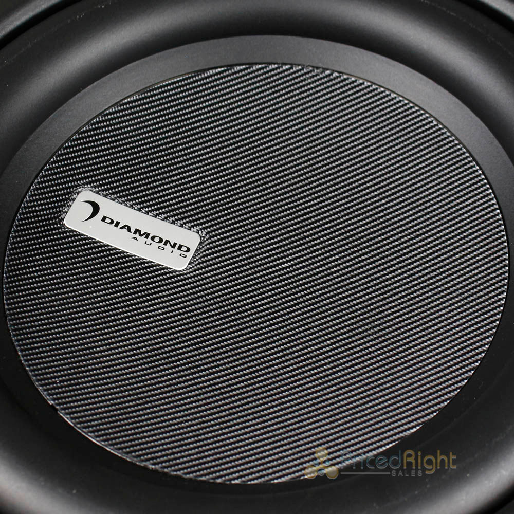 Diamond Audio 10" Elite Series Subwoofer 800 Watts Max Power 4 Ohm DES104 Single