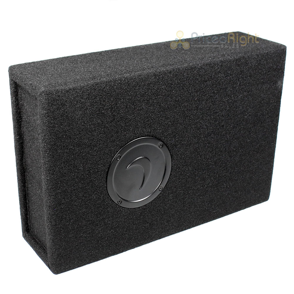 Diamond Audio Single 8" Slot-Vent Enclosure 500W Max MicroBox Enclosure DESMB8