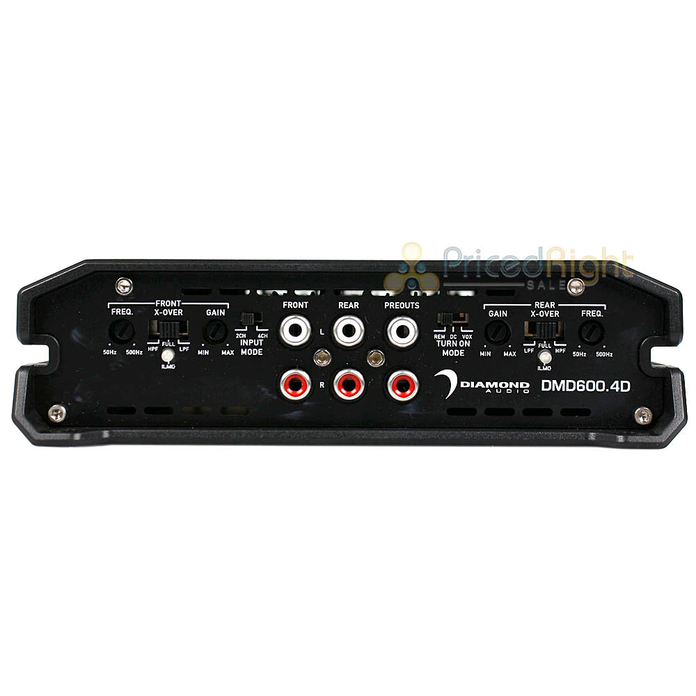 Diamond Audio 4 Channel Amplifier 160W x 4 @ 2 Ohm DMD Series DMD600.4D