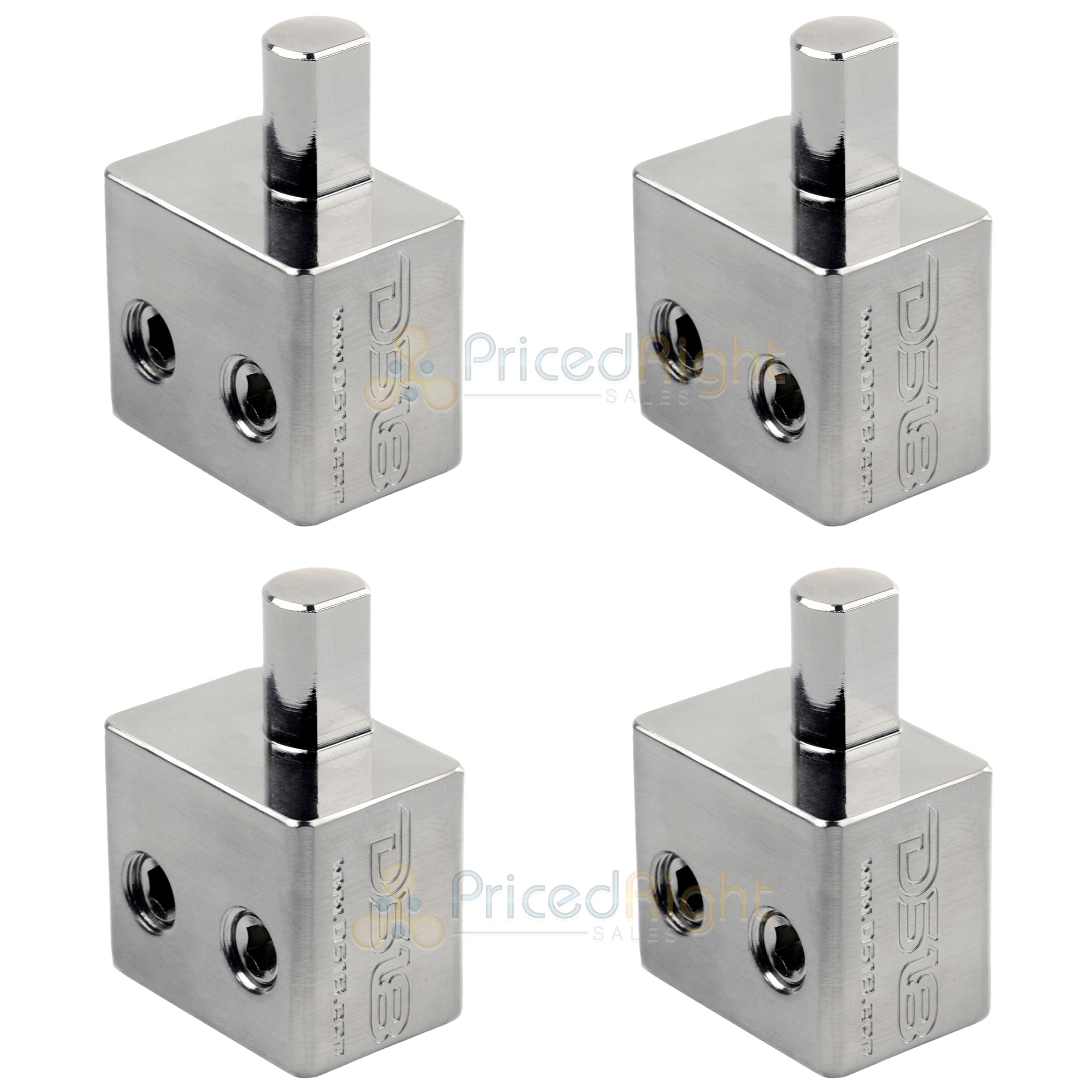 Dual 1/0 Gauge to 0 Gauge Input Adapter Pin Offset Amp Install DPIV1/0 4 Pack