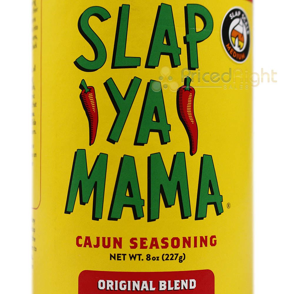 Slap Ya Mama Cajun Seasoning Original Rub 8 Oz Gluten Free Shaker Bottle DR370