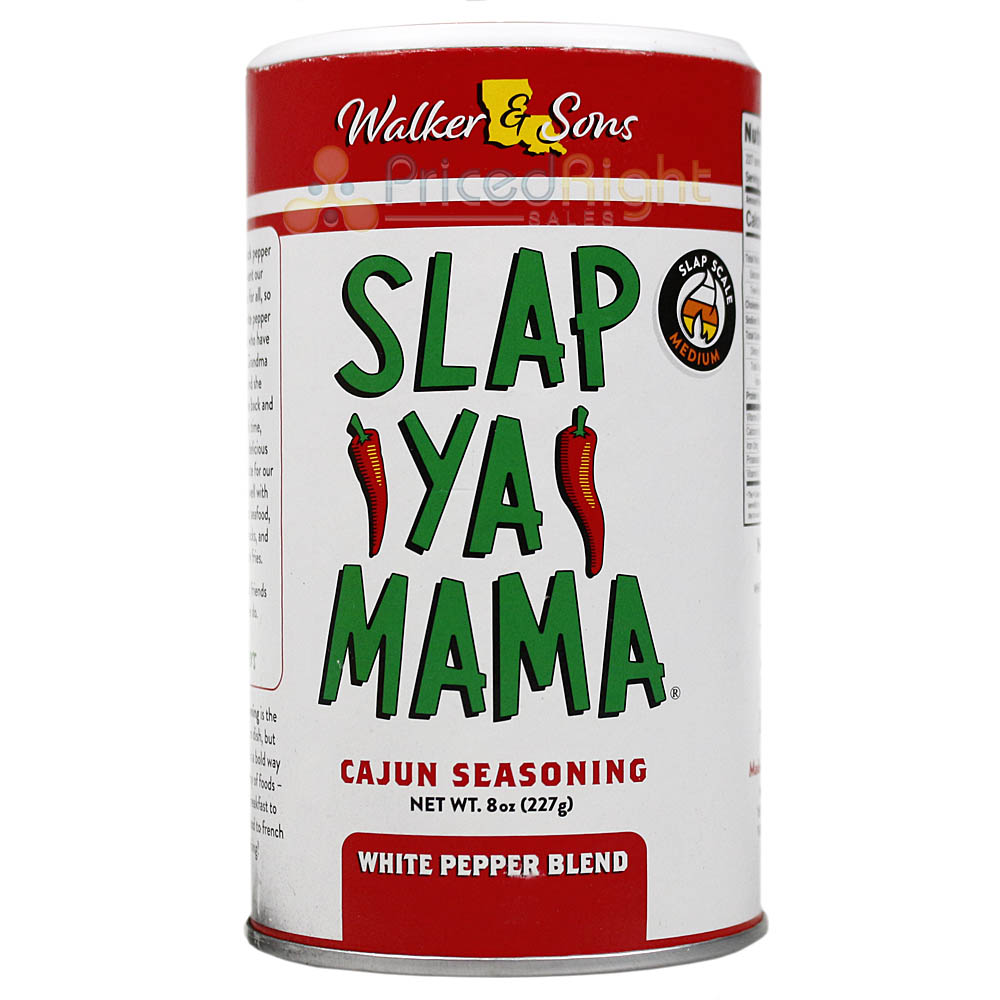 Slap Ya Mama - Low Sodium Cajun Seasoning - 6 oz. Three Cans