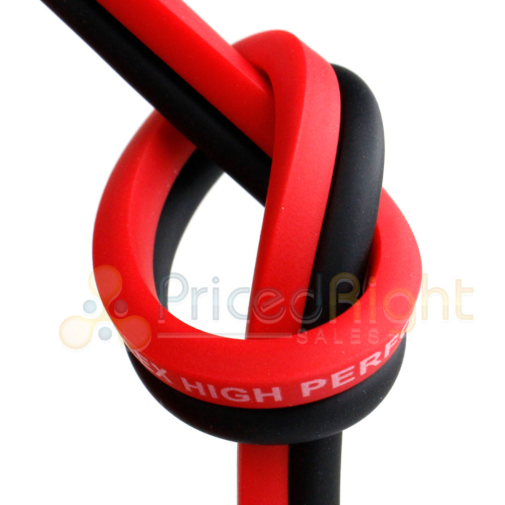 50 Ft 16 Gauge AWG Speaker Cable Car Home Audio 50' Black and Red Zip Wire DS18