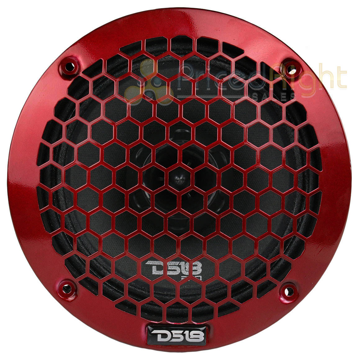4 Pack 6.5" Midrange Speaker Built In Tweeter 450 Watts Max 4 ohm DS18 PRO-ZT6