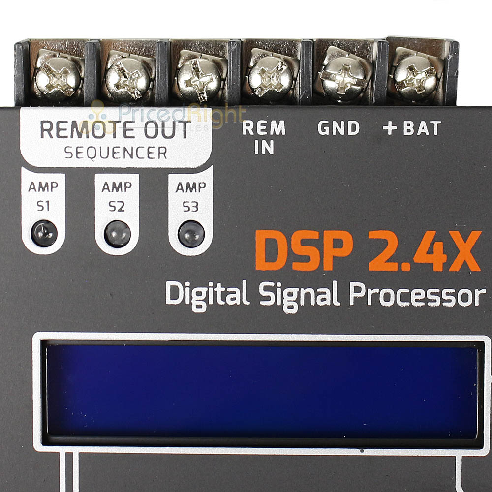 PRV Audio Digital Audio Processor/Crossover and Equalizer Four Channels DSP2.4X