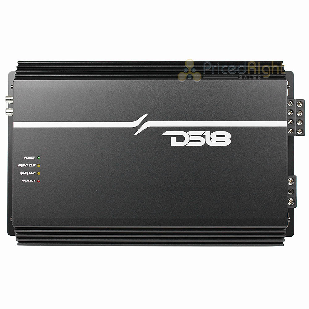DS18 4 Channel Amplifier 1200 Watts 2 Ohm Class A/B EXL-P1200X4 Made in Korea
