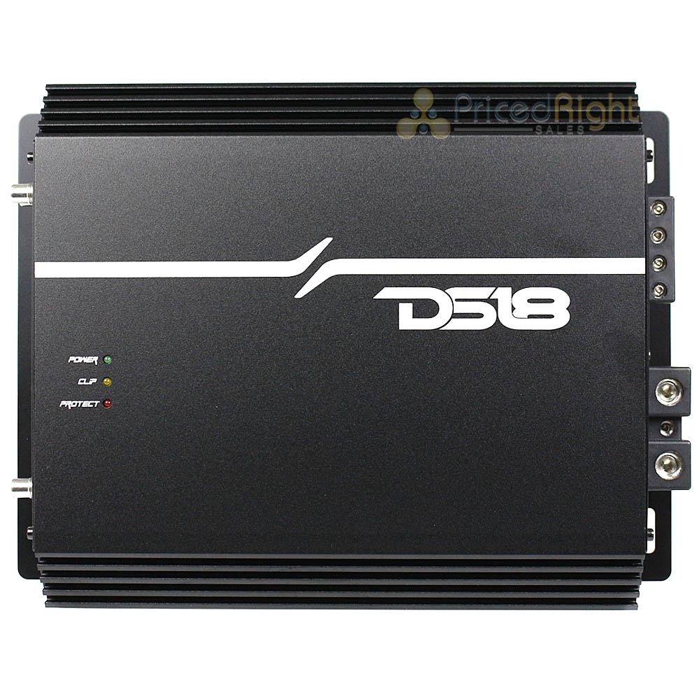 DS18 Monoblock Amplifier 1500 Watts Max 1 Ohm Class D EXL-P1500X1D Made in Korea
