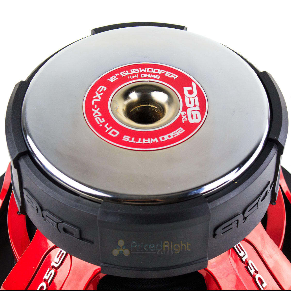 2 Pack DS18 EXL-X12.4D 12" Subwoofers Dual 4 Ohm 5000 Watts Max Bass Sub Speaker