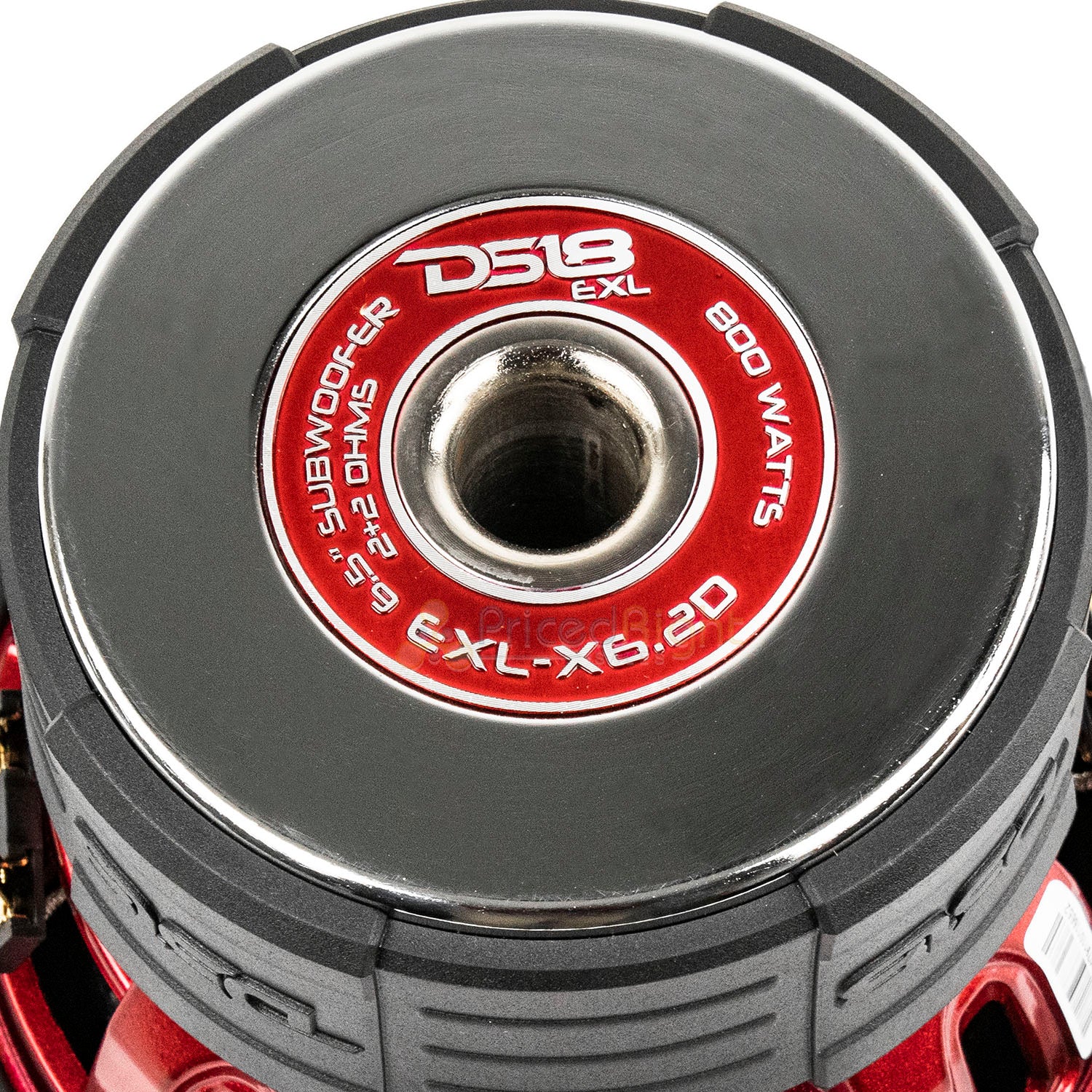 DS18 EXL-X6.2D 6.5" Subwoofer Dual 2 Ohm 800 Watts Max Bass Sub Car Audio Single