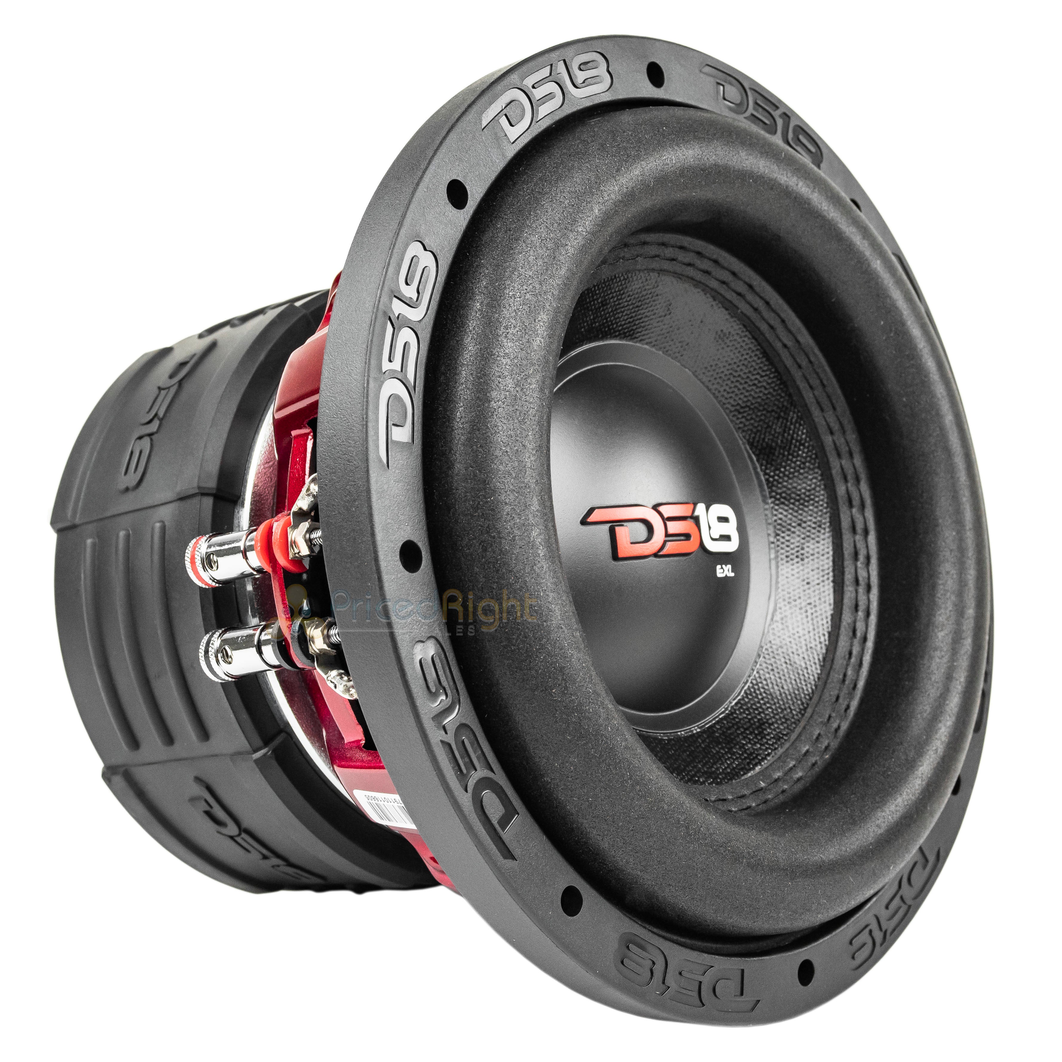DS18 EXL-X8.4D 8" Subwoofers Dual 4 Ohm 1200 Watts Max Bass Sub Car Audio 4 Pack
