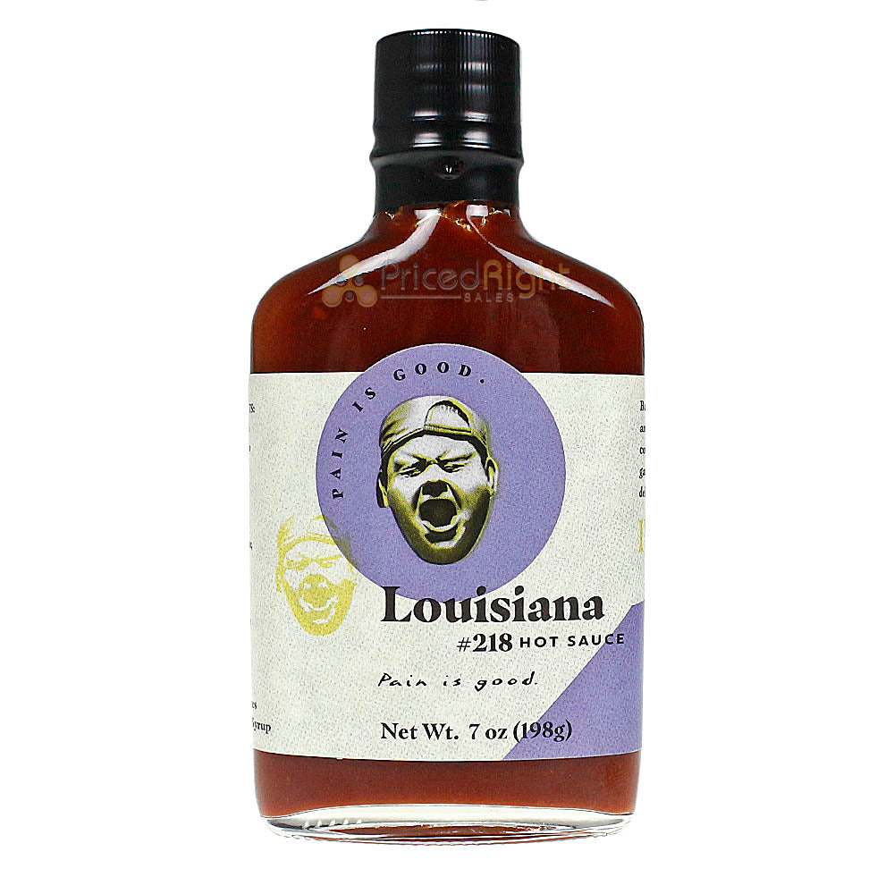 Pain Is Good Batch #218 Louisiana Style Hot Sauce Small Batches Big Fl –  Pricedrightsales
