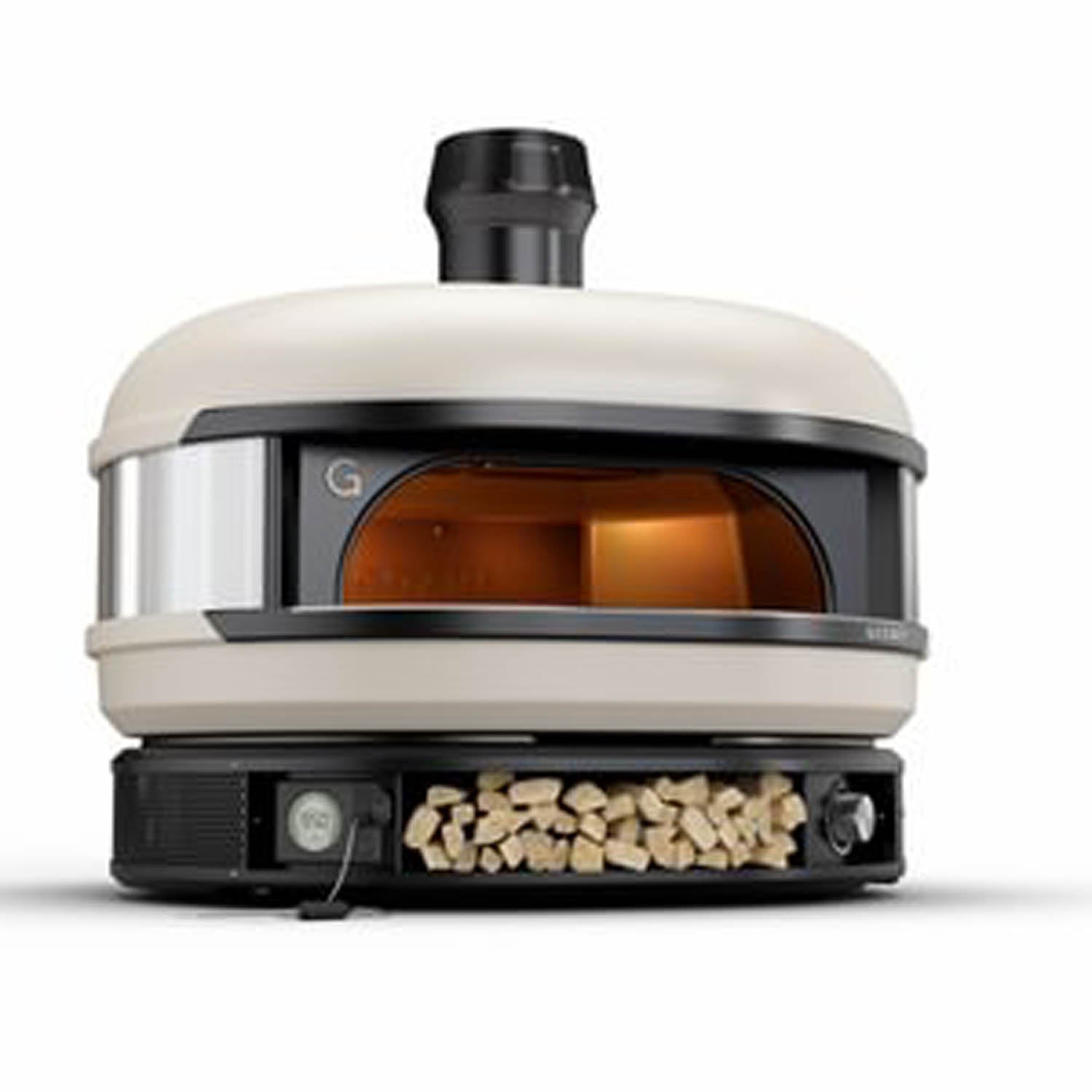 Gozney Dome Dual Fuel Pizza Oven LPG Bone-Colored Domed Countertop Pizza Oven