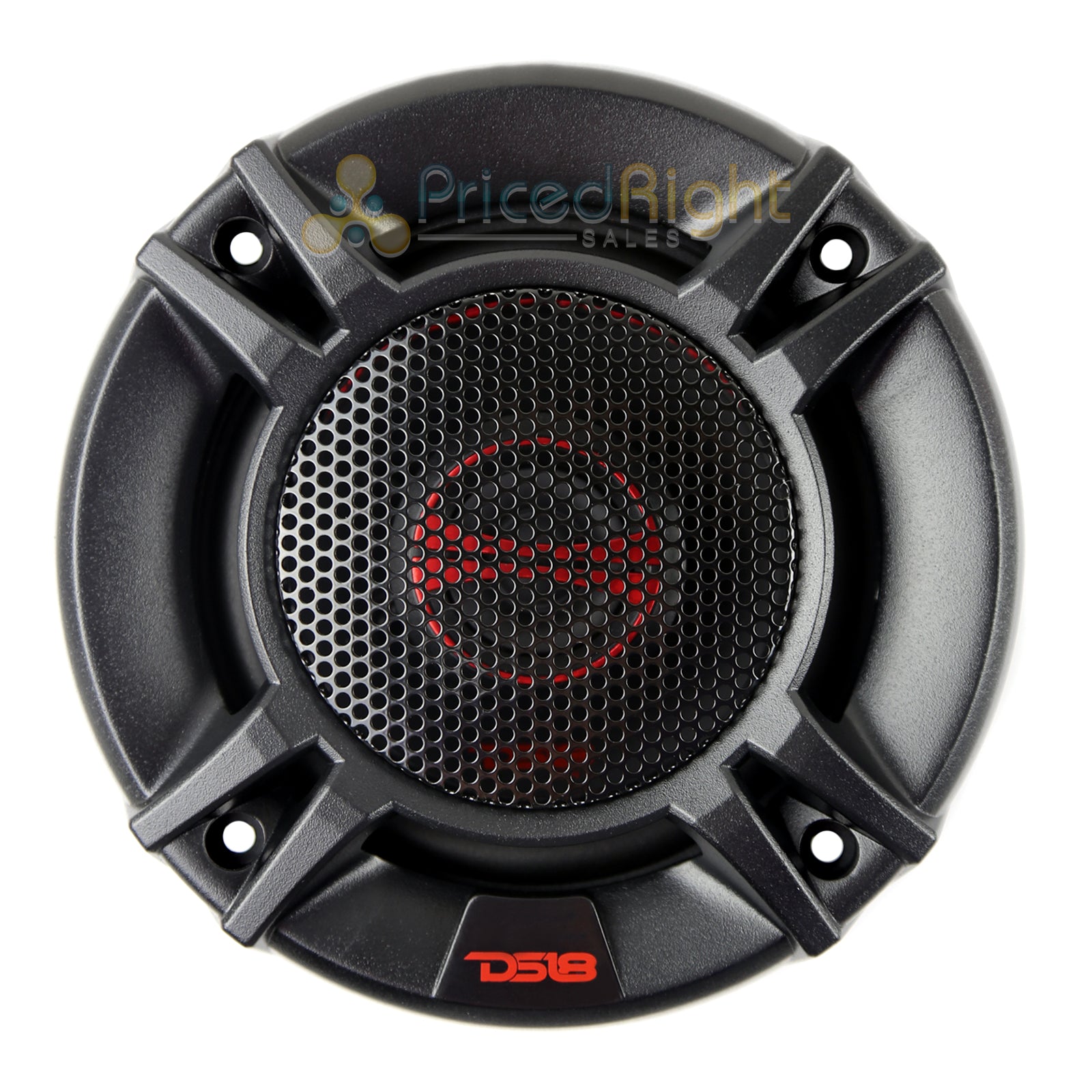 4 Pack DS18 4" 2-Way Coaxial Speakers 120 Watts Max Power 4 ohm GEN Series