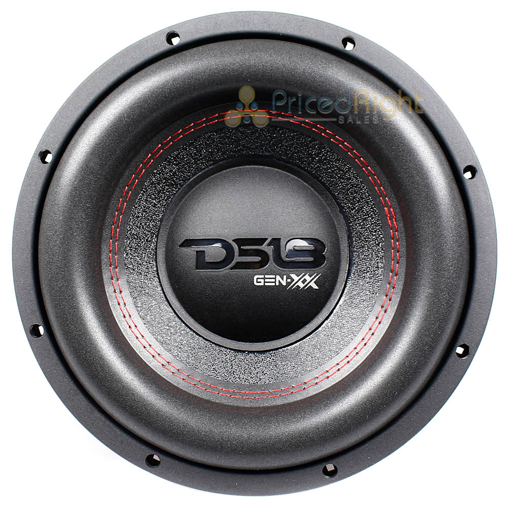 DS18 10" Subwoofer Dual 4 Ohm 1400 Watts Max High Excursion Sub GEN-XX10.4DHE