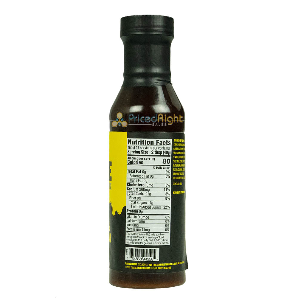 Traeger Honey & Brown Sugar Glaze Oh-So-Sticky Finishing Sauce 16oz Container
