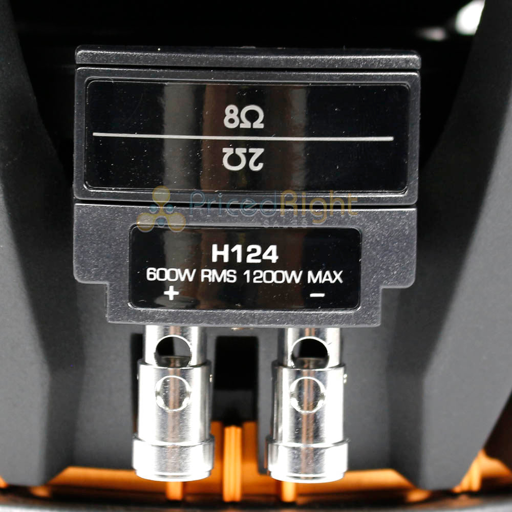 Diamond Audio 12" DVC Subwoofer 1200 Watts Max Power Dual 4 Ohm Hex Series H124