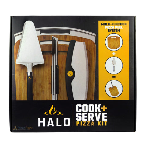 HALO Cook&Serve Pizza Peel Kit - Grilling and Cooking Accessories