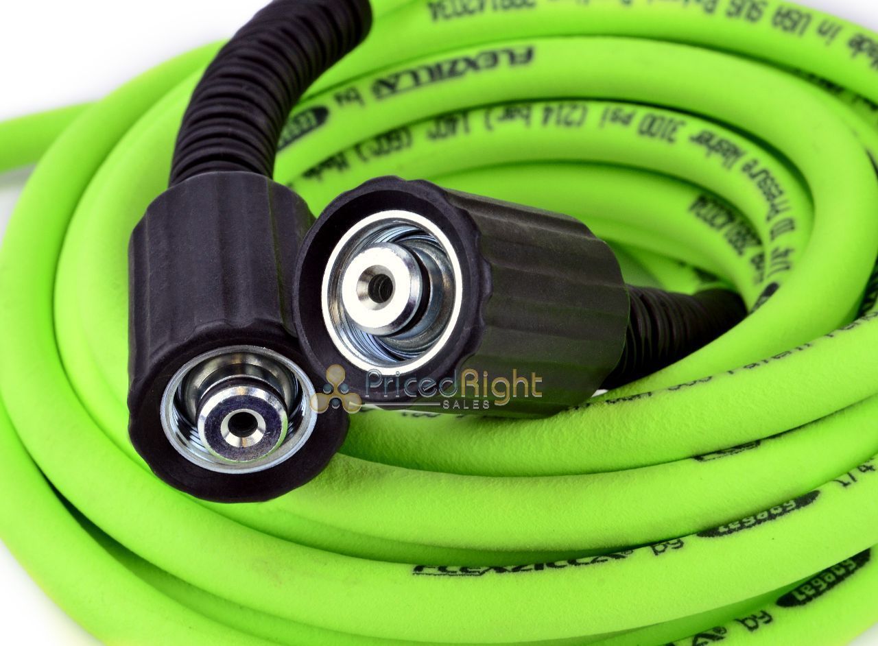 Flexzilla Pressure Washer Hose 1/4 in x 25 ft Legacy USA  3100 PSI Cold Water
