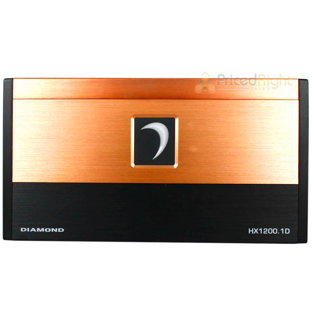 Diamond Audio 1 Channel Monoblock Digital Amplifier 1200W Max 1 Ohm HX1200.1D