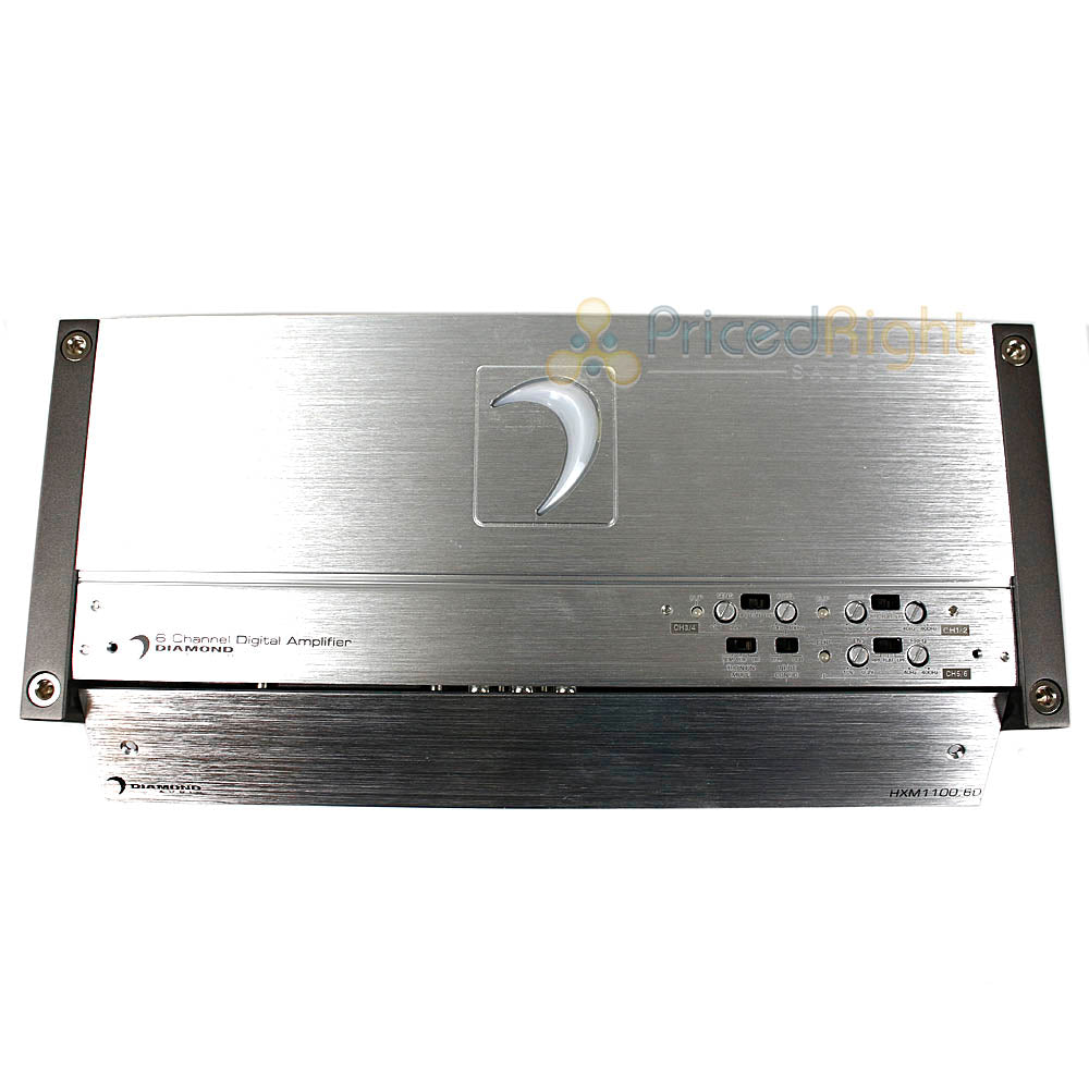 Diamond Audio 6 Channel Full Range Amplifier 1200 Watts Max Class D HXM1100.6D