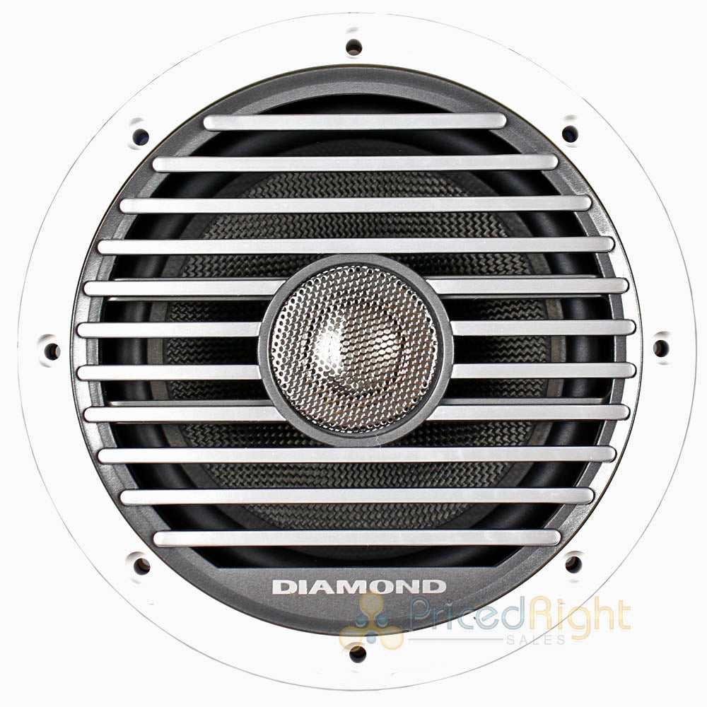 Diamond Audio 6.5" Motorsport Marine Coaxial Speakers 400 Watts Max HXM65 Pair