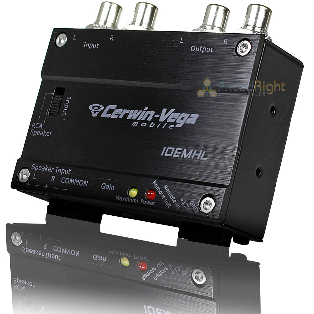 Cerwin Vega 2 Channel High End Line Output Converter and Line Driver IOEMHL