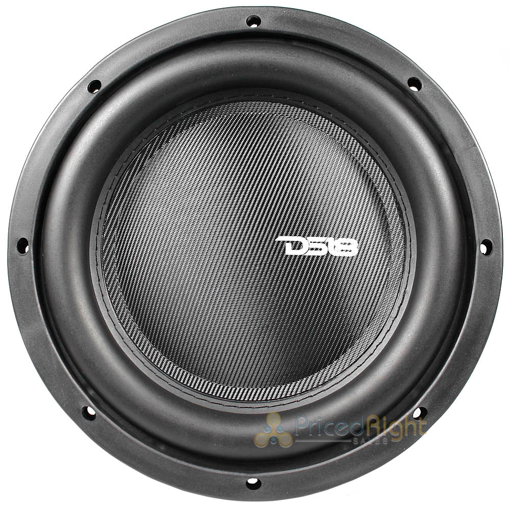 DS18 10" Subwoofer Shallow Mount 1000 Watts Max 4 Ohm Car Audio IXS10.4S Single