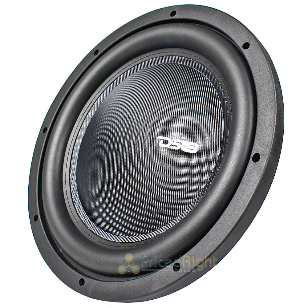 DS18 12" Subwoofer Shallow Mount SVC 1600 Watts Max 4 Ohm Car Audio IXS12.4S