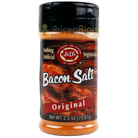 J&D's Bacon Salt Cheddar 2oz BBQ Seasoning Rub