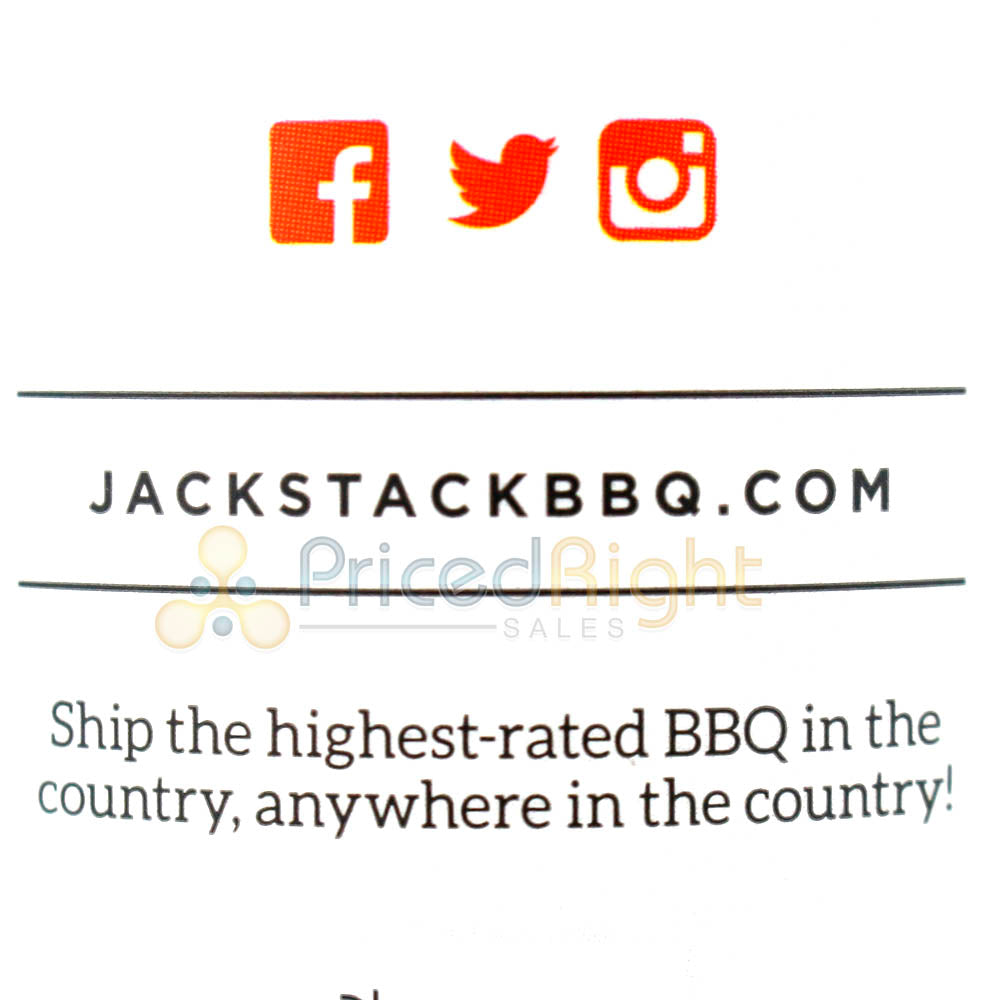 Fiorella's Jack Stack BBQ KC Meat & Poultry Dry Rub Seasoning 7 Oz. Gluten Free