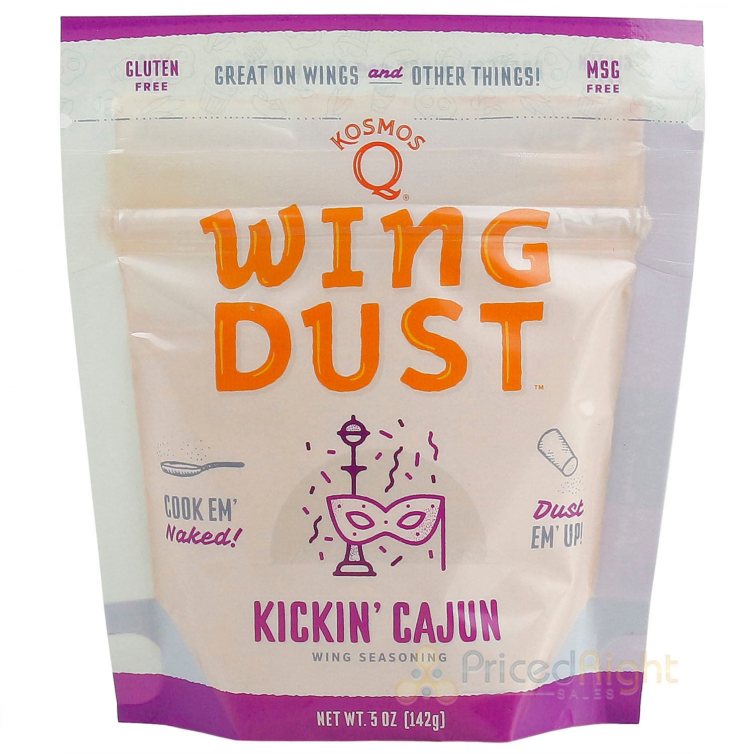 How to cook Chicken Wings using Kosmos Q Wing Dust 
