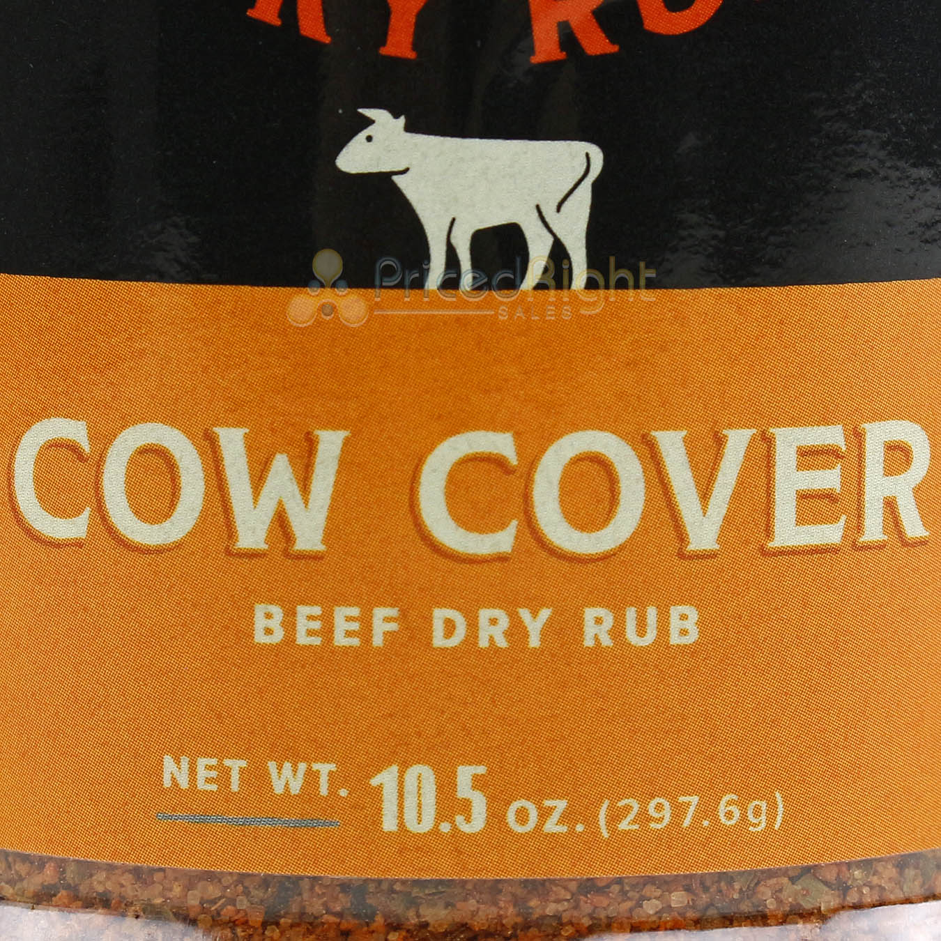 Kosmos Q Cow Cover Beef Dry Rub Competition BBQ Meat Dry Rub 10.5oz All Natural