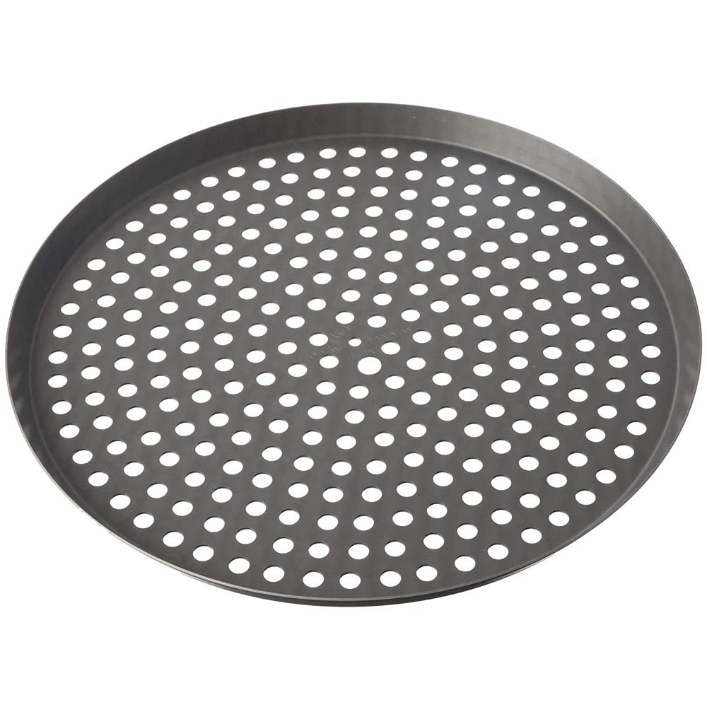 Lloyd Pans 12" Perforated Cutter Pizza Pan Heavy Duty Aluminum USA