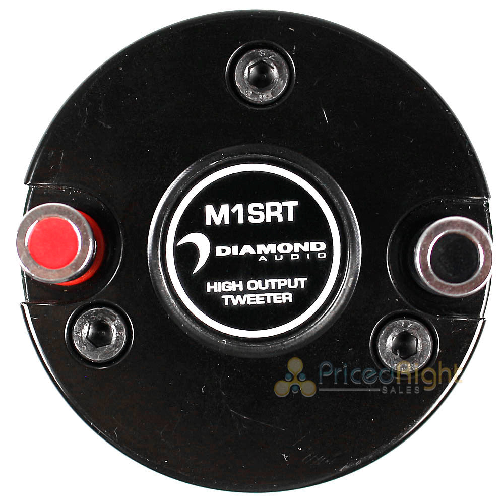 Diamond Audio 1" Short Throat Tweeters 100W Max Motorsport Hight Output M1SRT