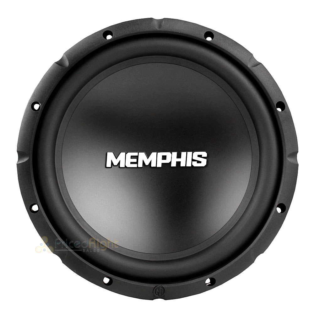 Memphis Audio 10" Subwoofer 400W Dual 4 Ohm Street Reference SRX1044 2 Pack