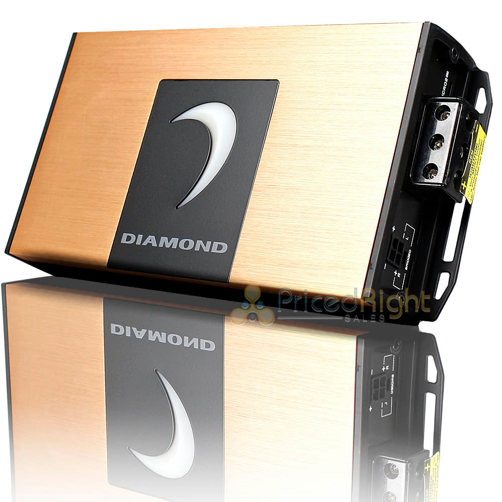Diamond Audio 2 Channel Full Range Digital Amplifier 500 Watts Rms MICRO2v2